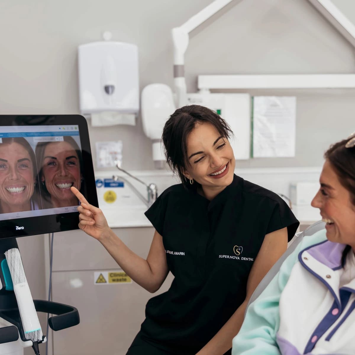 Cosmetic dentistry consultation at Supernova Dental
